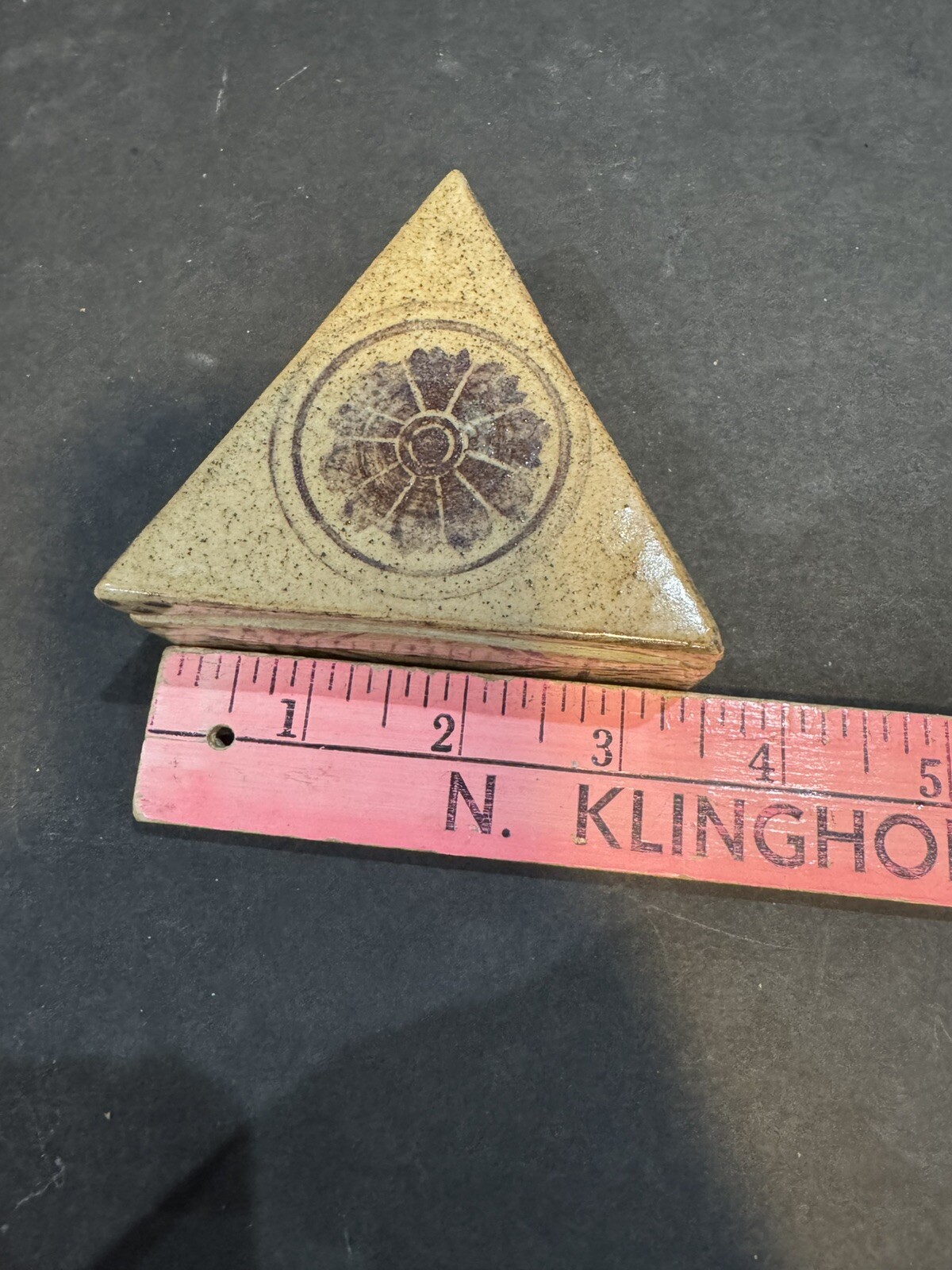 Triangle Studio Pottery Trinket Box