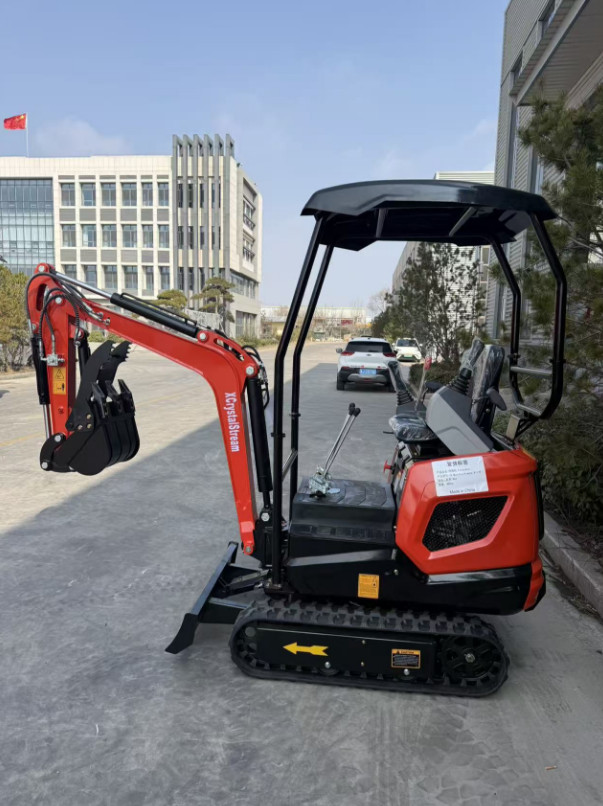 1.4 Ton Digger 13.5hp Gas Tracked Crawler B&S EPA Engine Mini Excavator