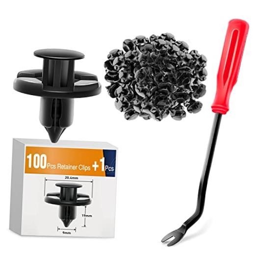100 Pcs Clips Bumper Fastener Rivet OEM Replacement for Infiniti 1997-2012