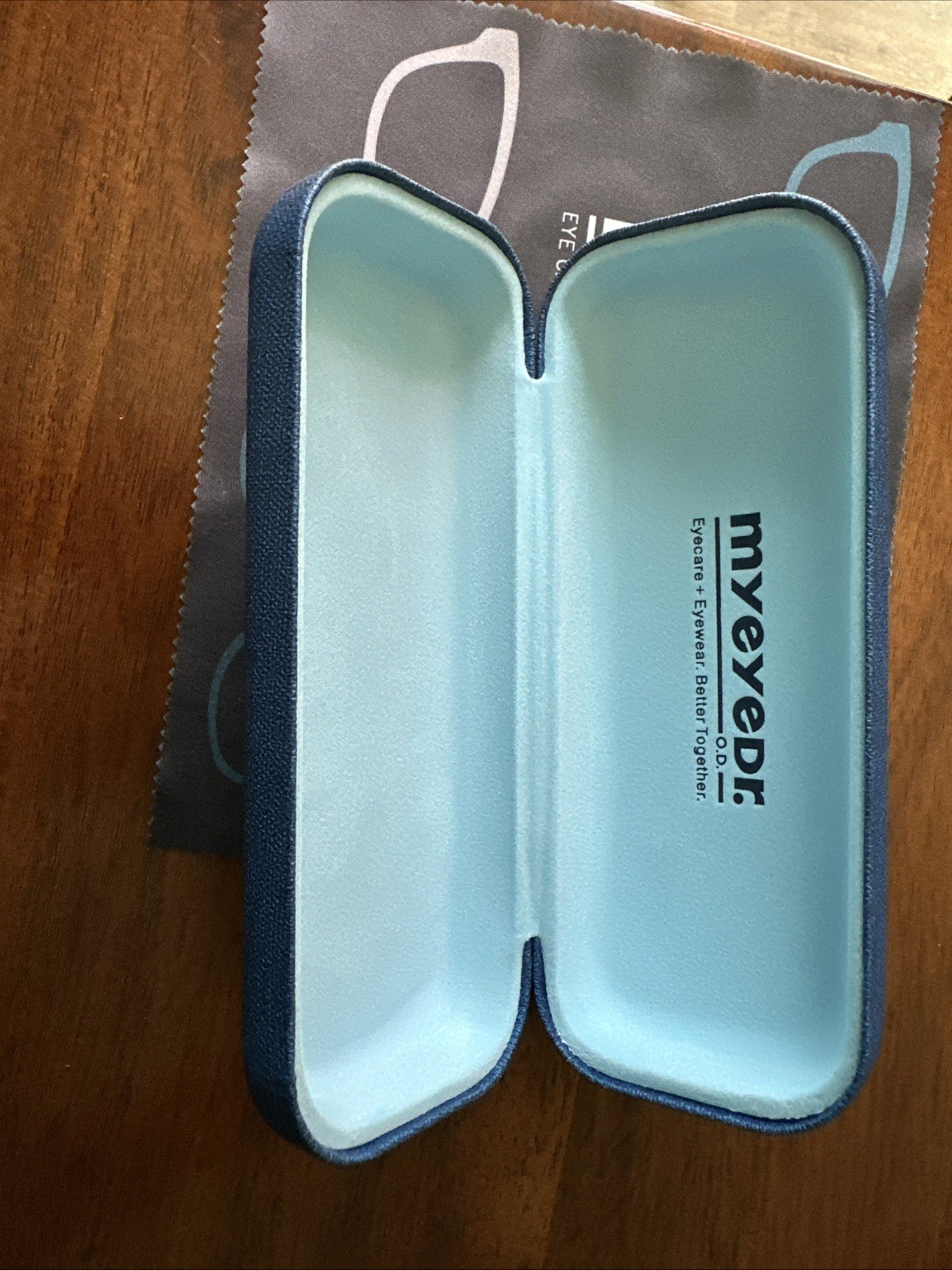 MyEyeDr Eyeglass Hardshell Case (Blue)