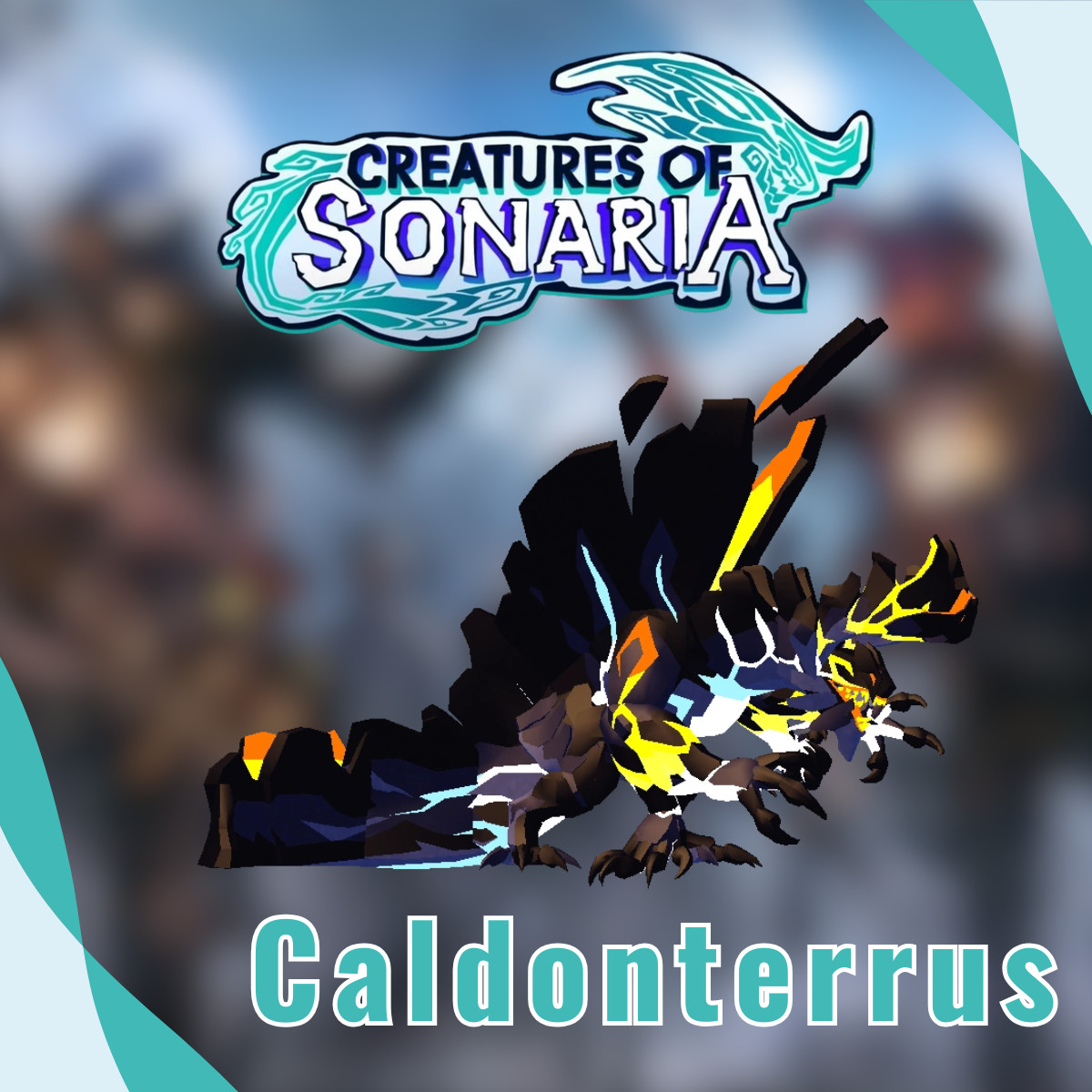 Caldonterrus | Creatures of Sonaria | COS | Species 🔥Fast Delivery🔥