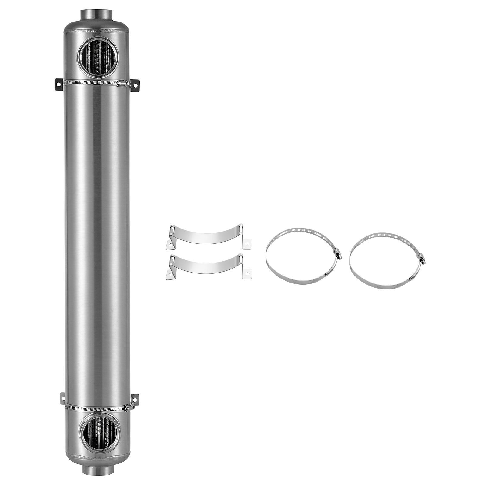 600K BTU Pool Heat Exchanger, 316L Stainless Steel, Water to Water for Spa Hot