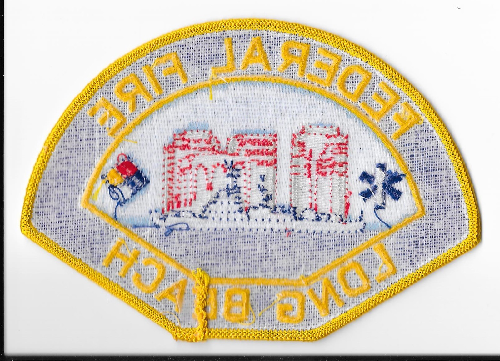 Long Beach Federal Fire, California Shoulder Patch V1