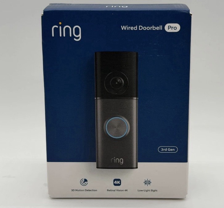 Brand New Ring Wired Doorbell Pro