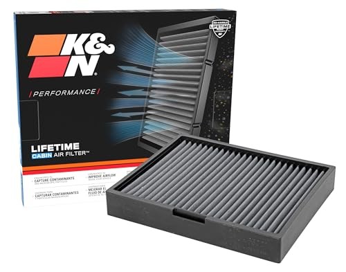 LIFETIME Cabin Air Filter: Premium, Washable, Clean Air 1 Count (Pack of 1)