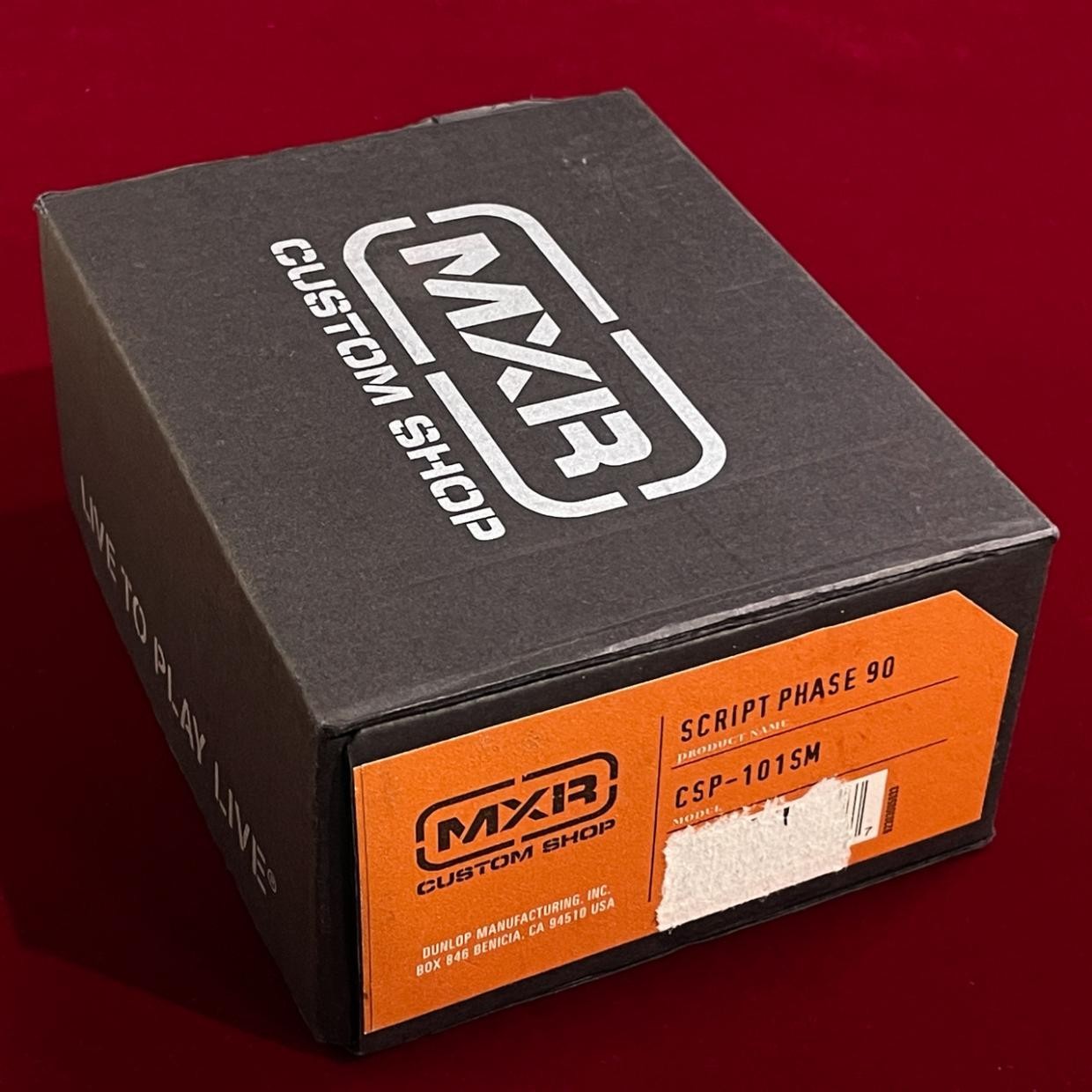 MXR CSP-101MS SCRIPT PHASE90 Phaser Pedal 3212 Tested & Works