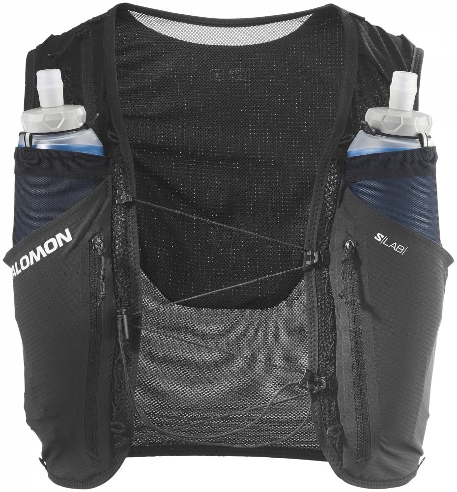 SALOMON S/LAB  Sense 6 running vest pack DEMO ultralight pockets pole carry SM