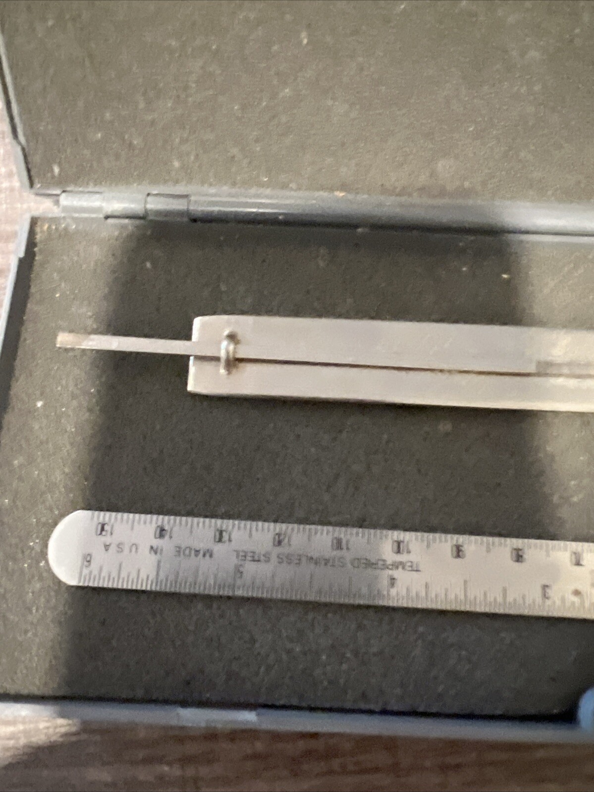 Vintage 6” Caliper Tempered Stainless Steel 5cm