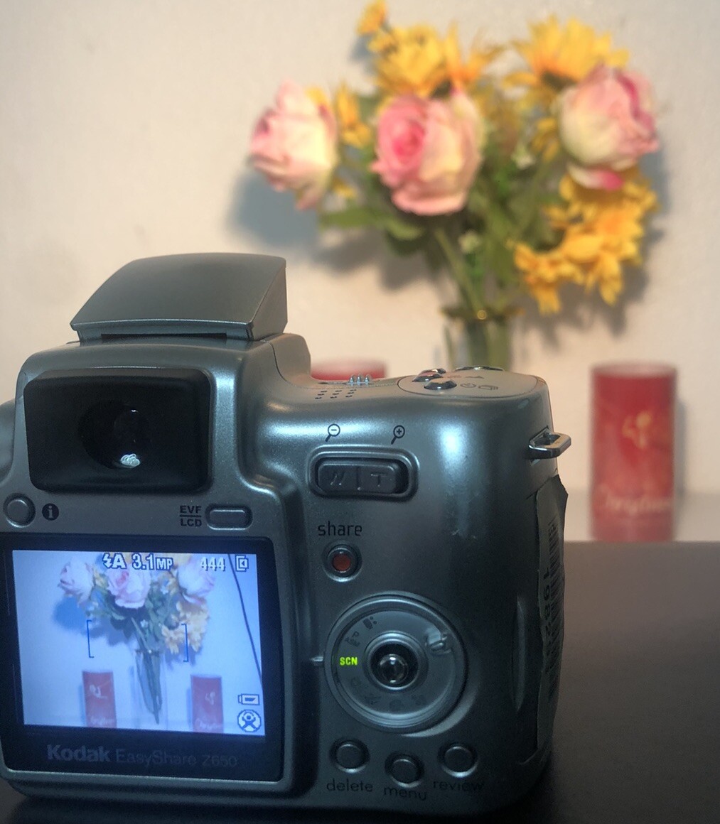 Kodak Easyshare Z650 Digital Camera 6.1 MP 10X Optical Zoom Tested W/ SD M Card