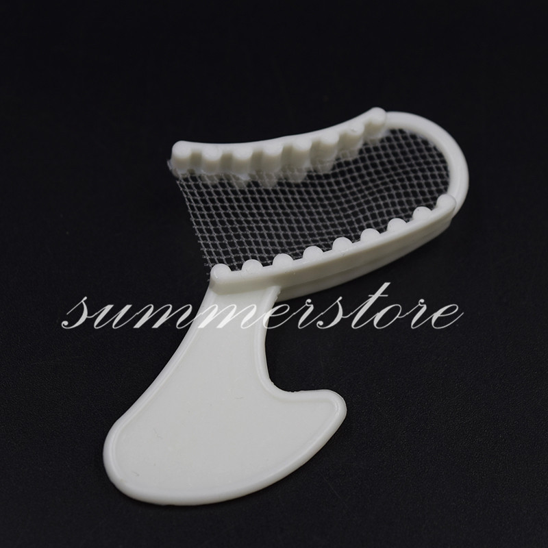 50 Pcs Dental Disposable Quadrant Bite Registration Triple Impression Trays