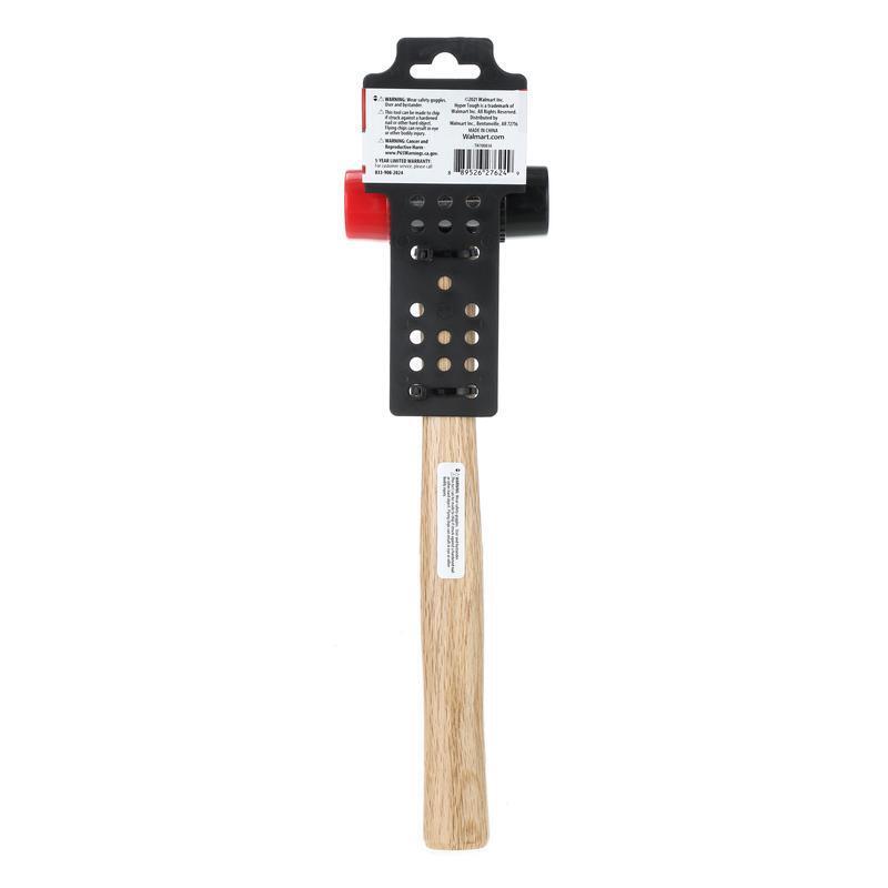 Double Face Mallet Hammer Soft Blow Non Marring Heads Comfortable Grip Durable