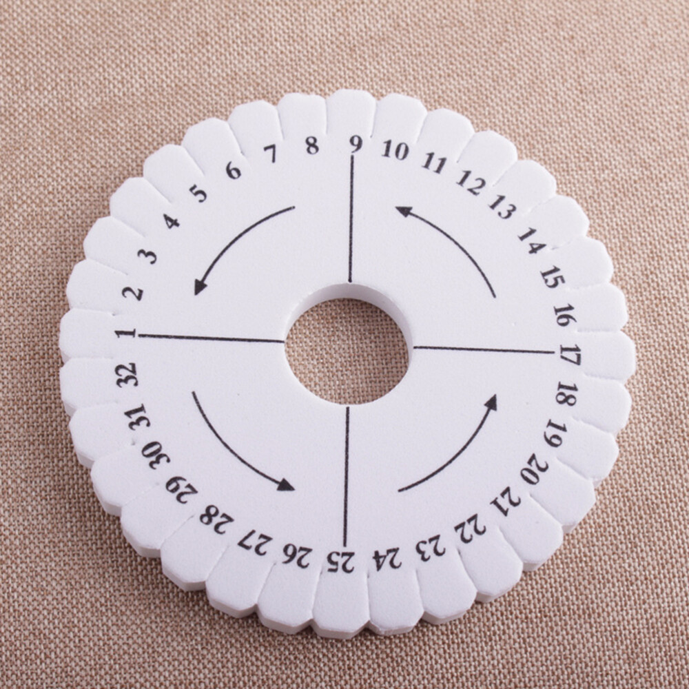 4PCS Practical Rope Braiding Disc Braiding Plate Knitting Disc Disk Tray Disk
