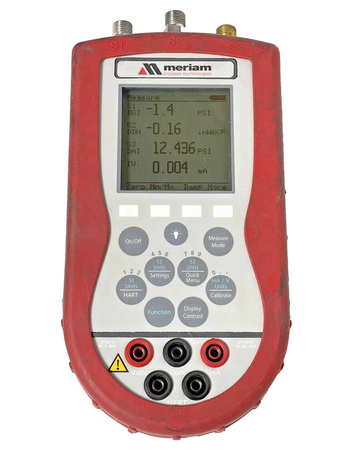 MERIAM MODULAR CALIBRATOR MFT4010 HART COMMUNICATOR W/ DAI0900 DDN0400 DGI1000