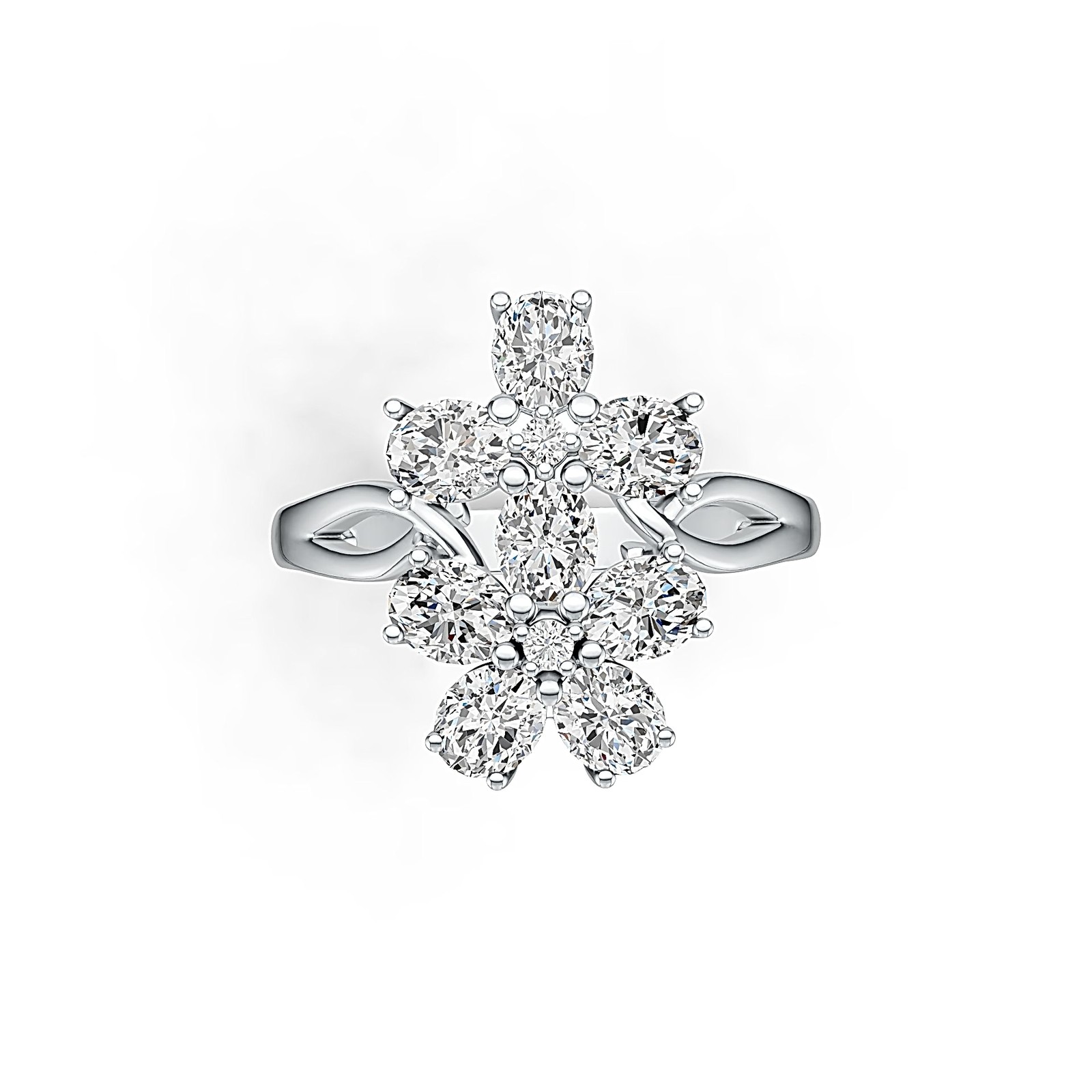 Sterling Silver Semi Mount Ring Setting Oval OV 5X4mm