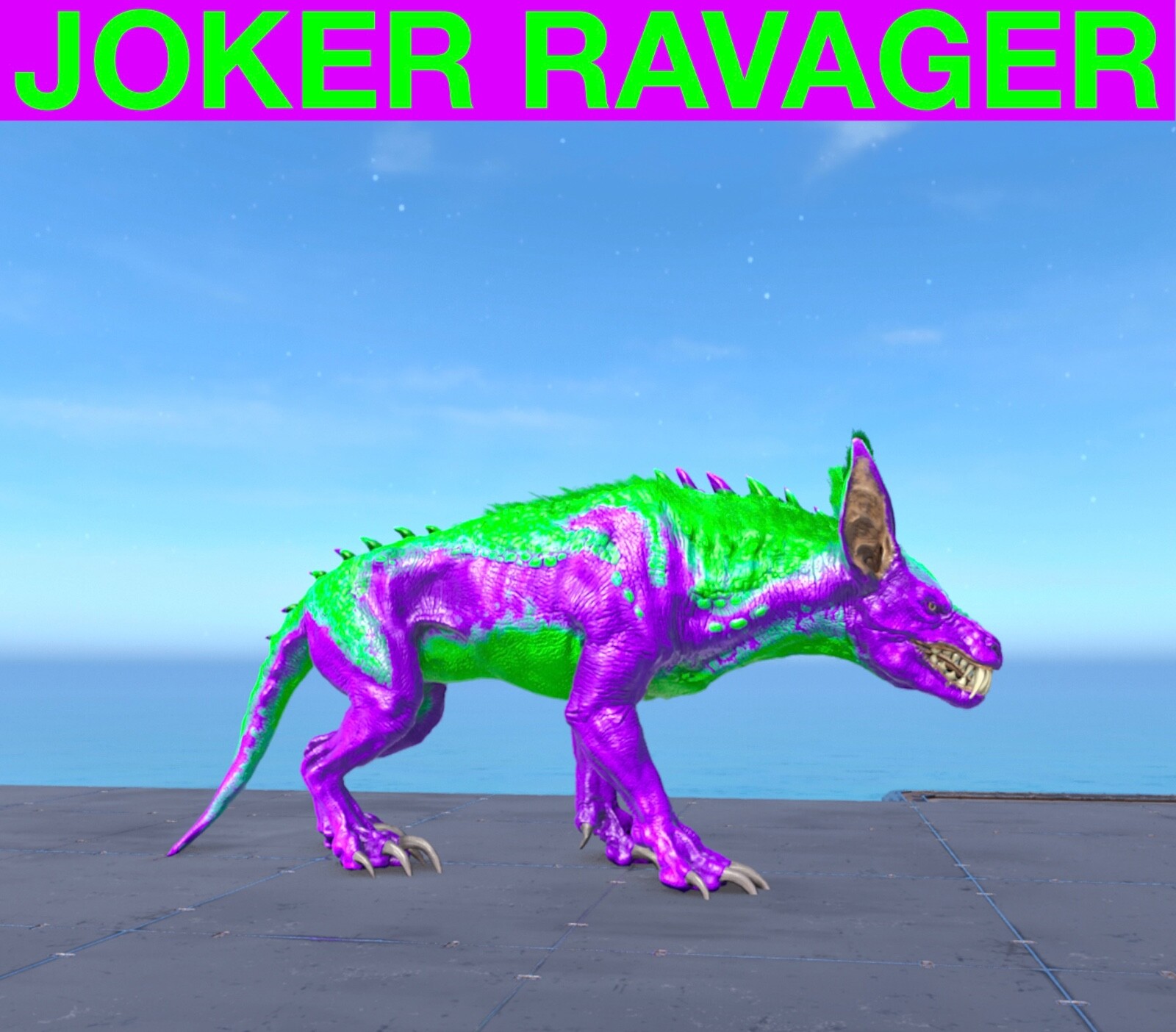 Joker Ravager Ark Survival Ascended ASA PVE Xbox/PC/PS