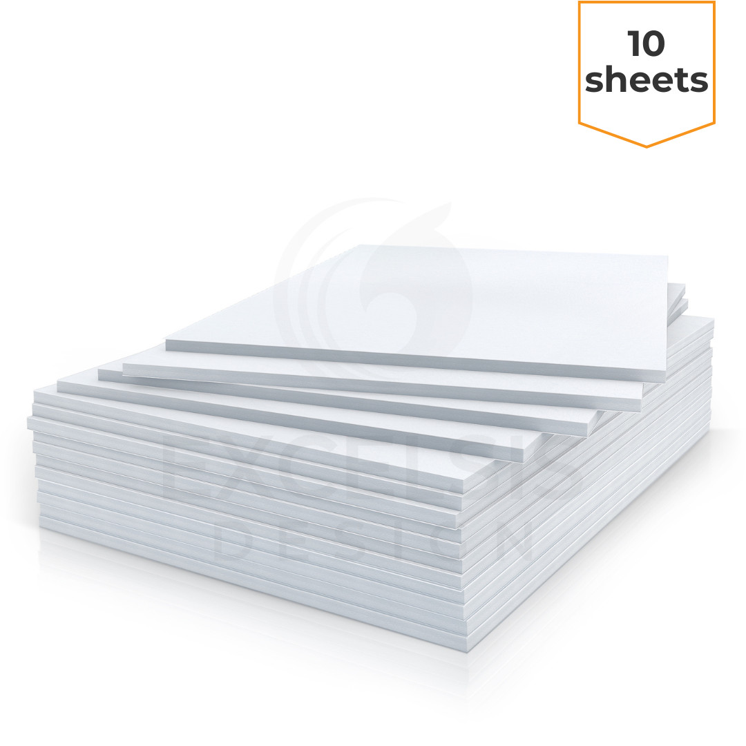White Foam Board Sheets 24x36x3/16 Inch, 10 Pack |Acid-Free for Crafts&Displays