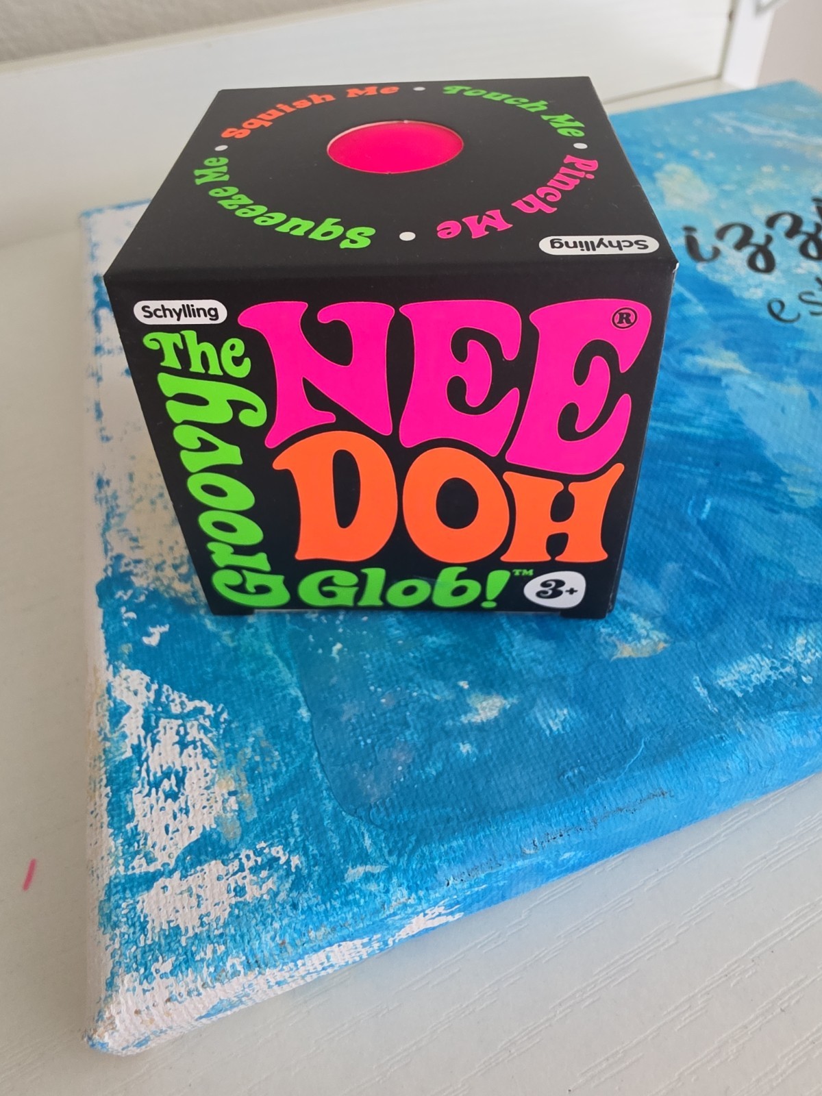 Schylling Nee-Doh Stress Ball - Hot Pink The Groovy Glob! Needoh