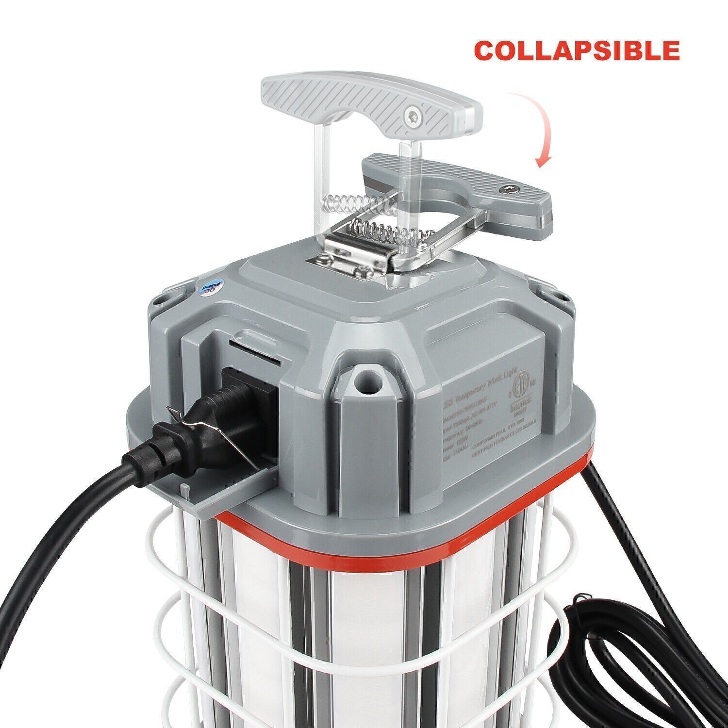 150 Watt LED Temporary Work Light Industrial Constructions Jobsite Linkable Lamp