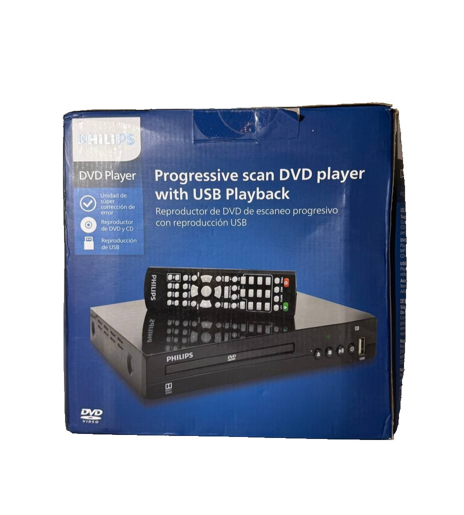 Philips PLD1000/P7 DVD Multi Player New Damaged box