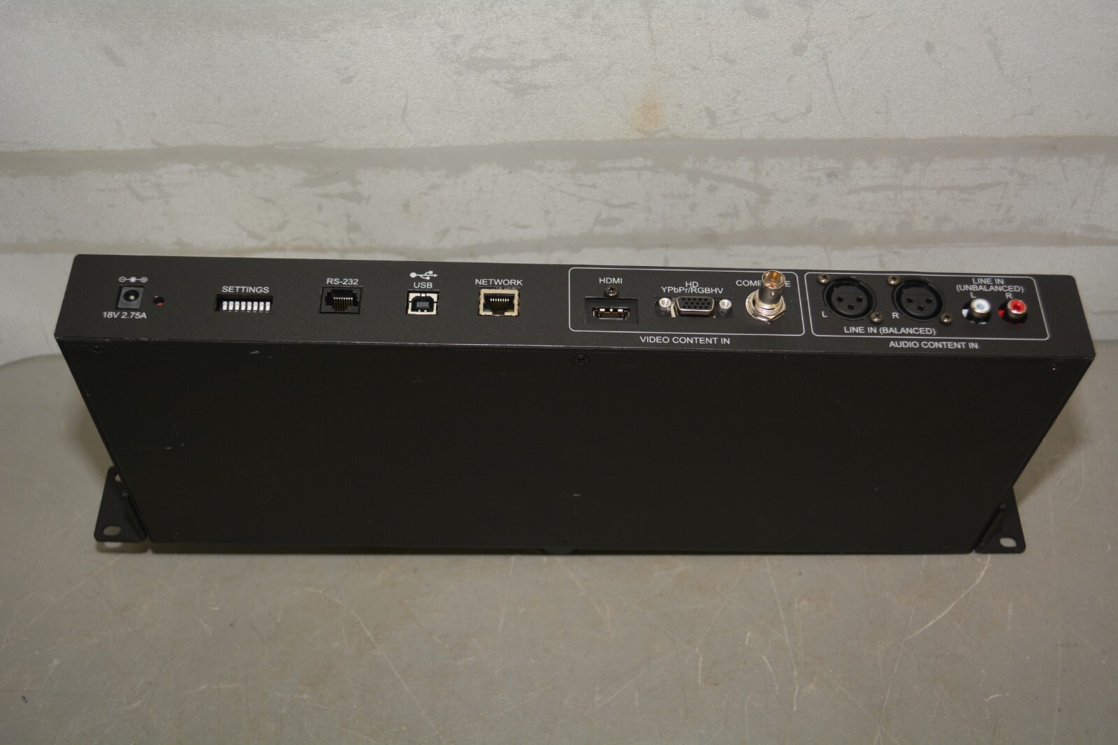 ^ Vaddio AV Bridge Streaming Appliance HD Audio/Video Encoder 998-8210-000