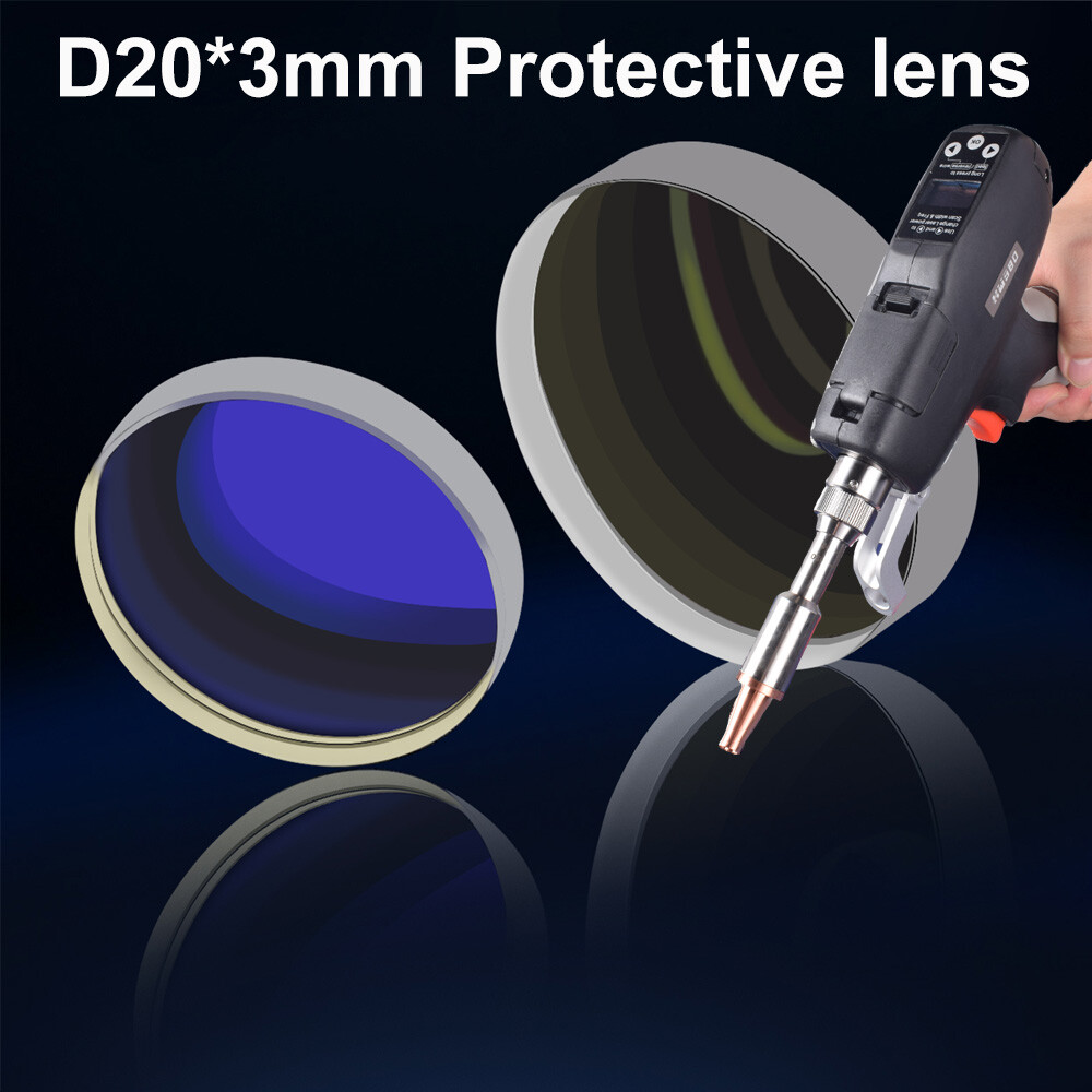 D20*3mm Protective Lens For 1500W 2000W 3000W RECI Fiber Laser Welding Machine