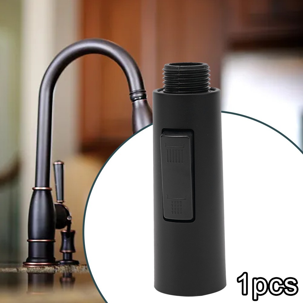 Pull Out Spray Shower Head Setting Kitchen Spare Replacement Tap Sprayer Black