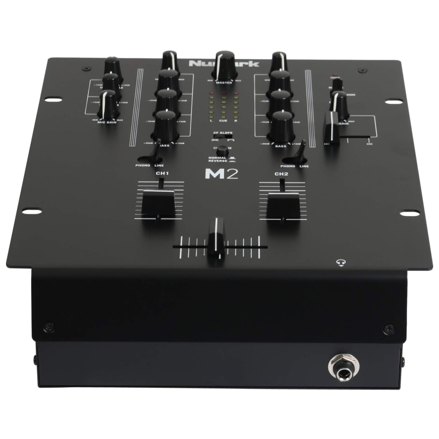 Rack Mountable Scratch Mixer with Microphone Input