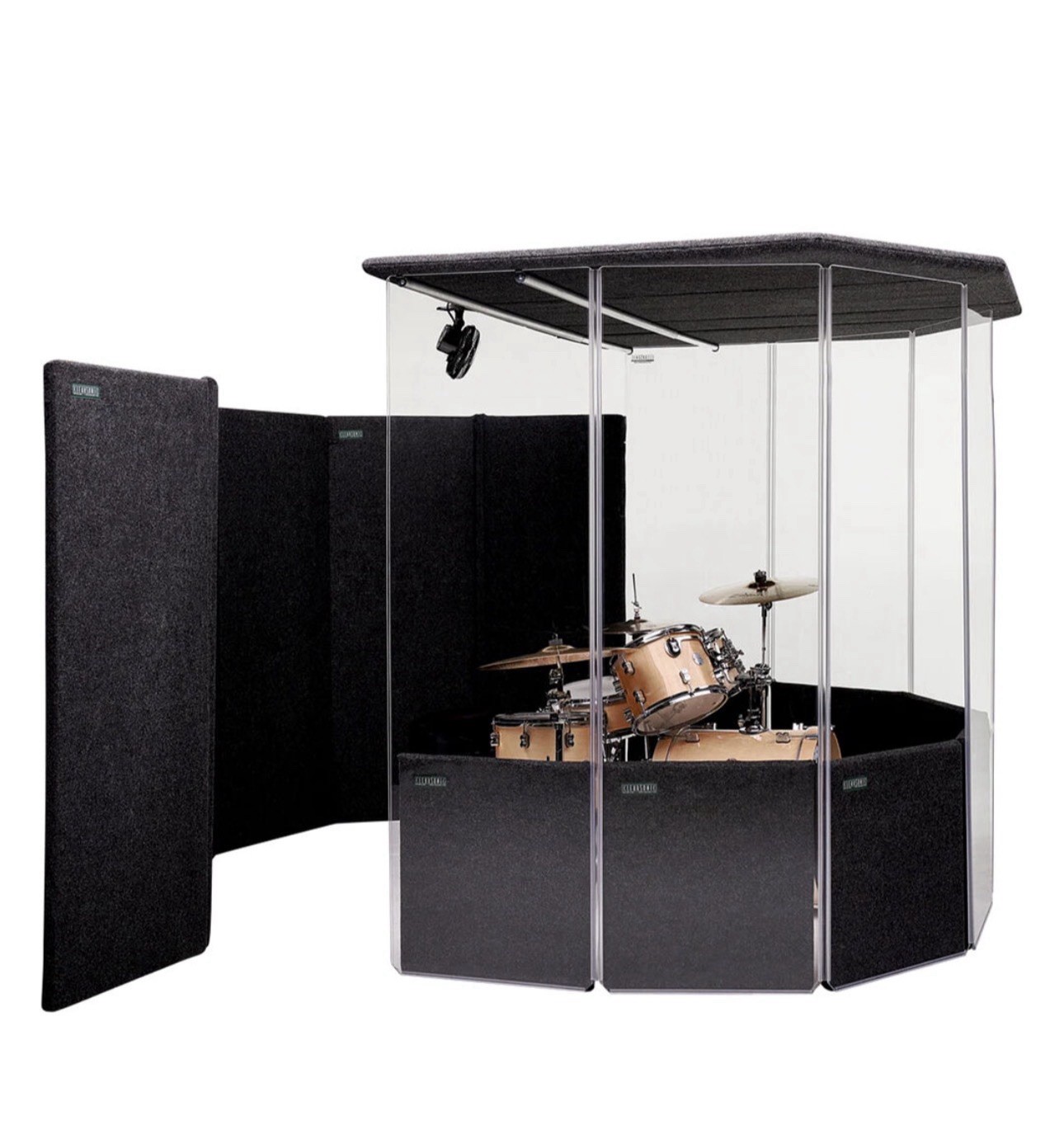 ClearSonic IPA 78 - IsoPac A78 Portable Drum Isolation Booth 7Wx9Dx6.5H