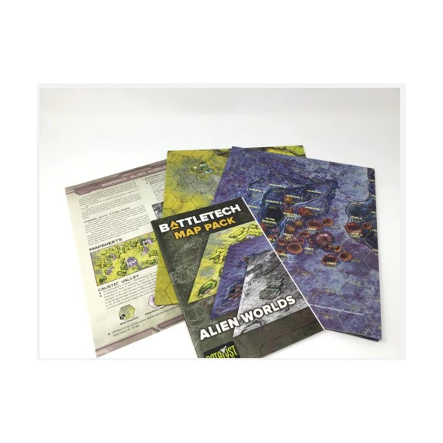 Catalyst Battletech Map Pack - Alien Worlds Bag New