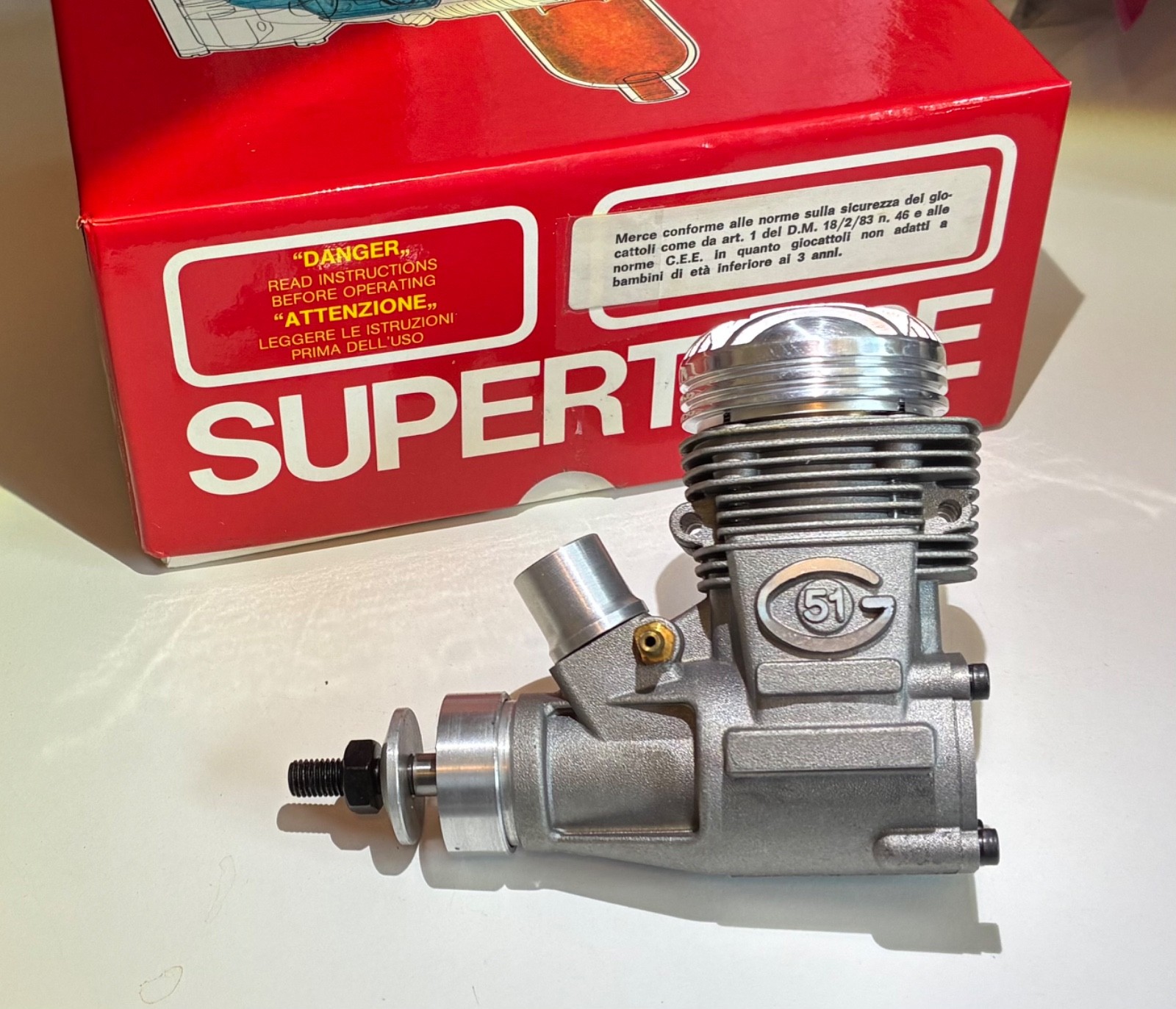 NEW - Custom Gardner ABC Super Tigre G51 Model Engine Motor