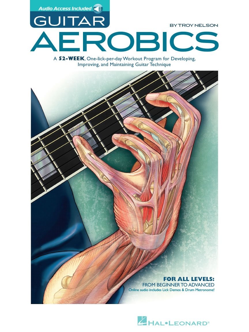 Guitar Aerobics Book with Online Audio