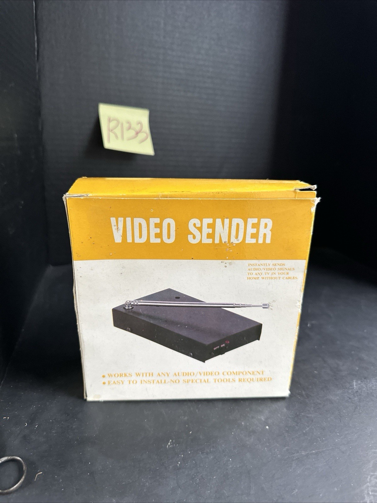 Vintage Wireless Video Sender AV Transmitter New Open Box #R133