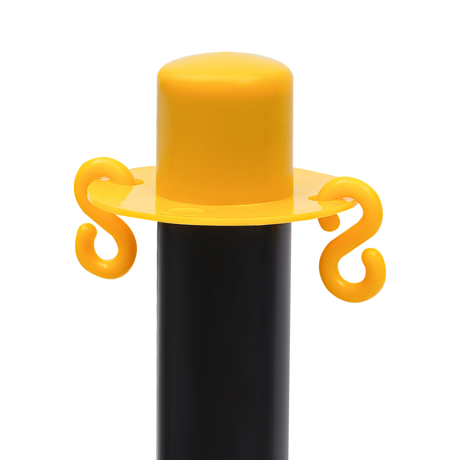 Traffic Delineator Post Cone Plastic Stanchion Post Set Crowd Control Stands
