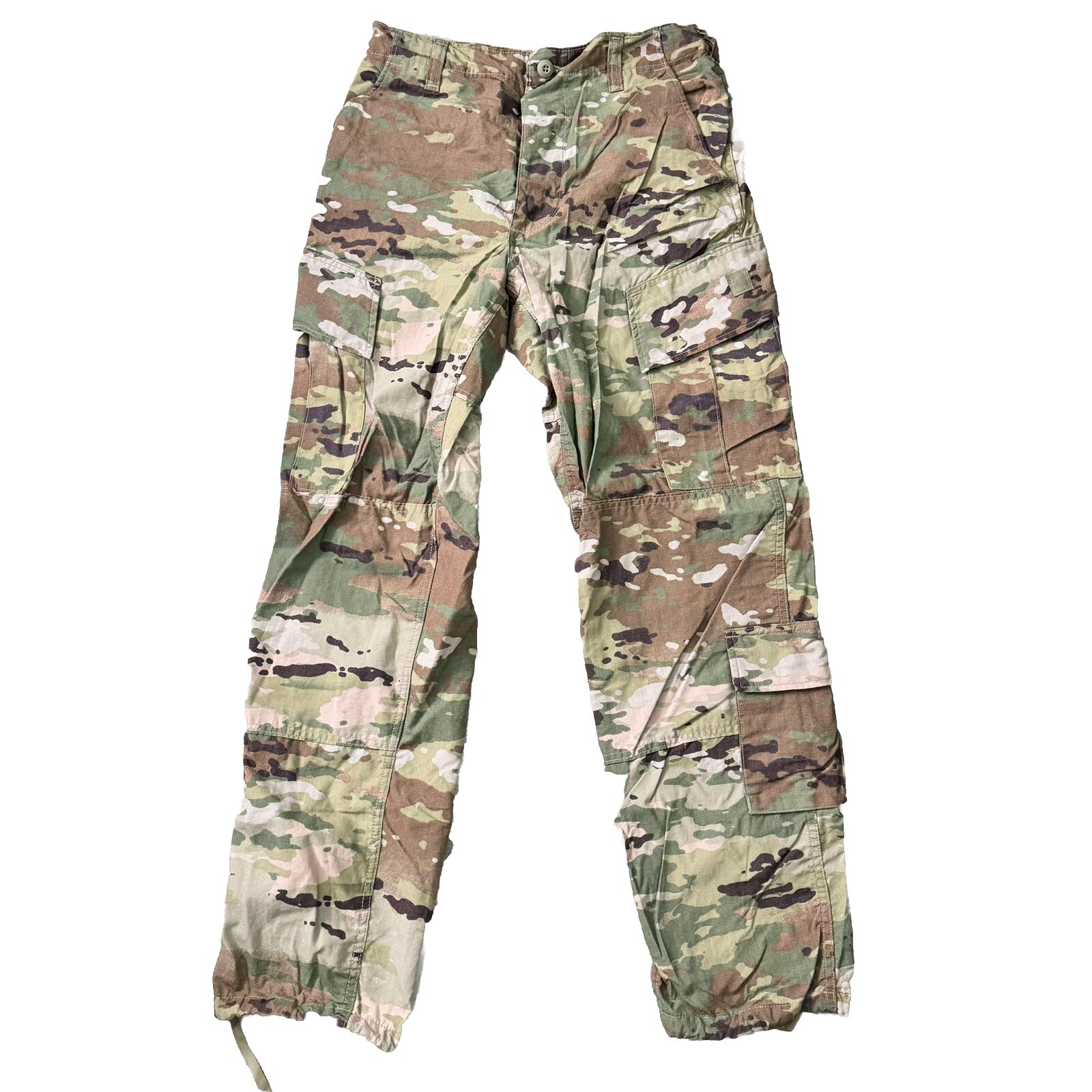 US Army Combat Multicam OCP Camo Pants Trouser FRACU Small Regular