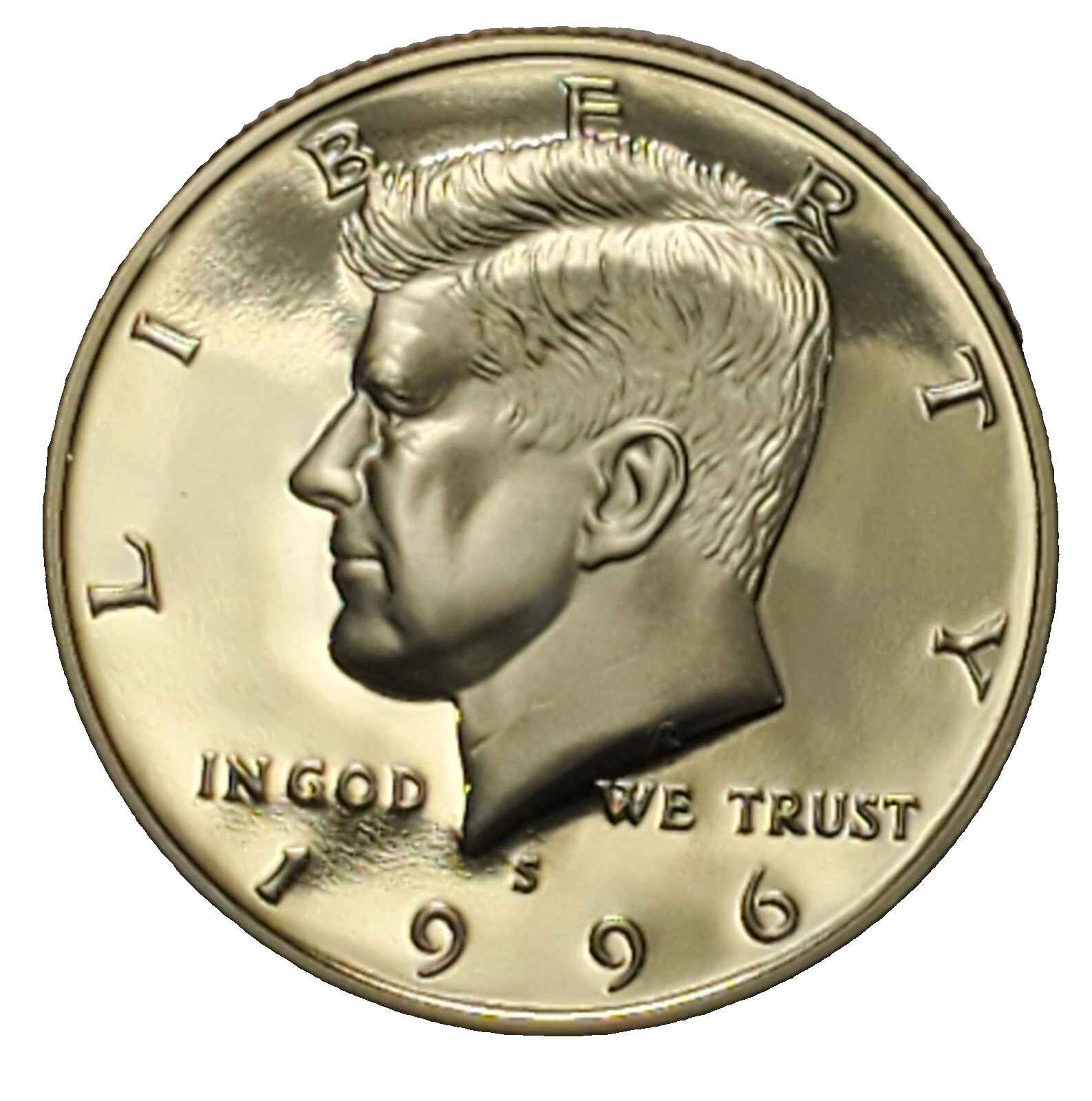 1996 S Kennedy Half Dollar PROOF Coin from US Mint Proof Set