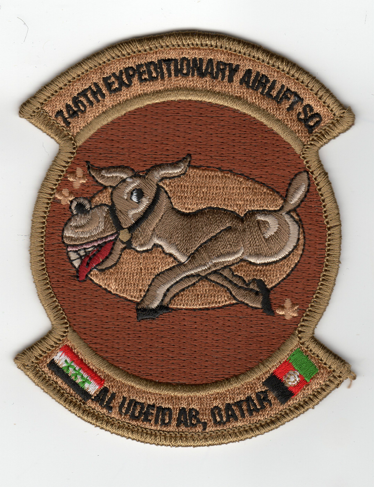 746th Expeditionary Airlift Squadron(EAS)Al Udeid, Qatar D.Sub. BCP Cat No C6389
