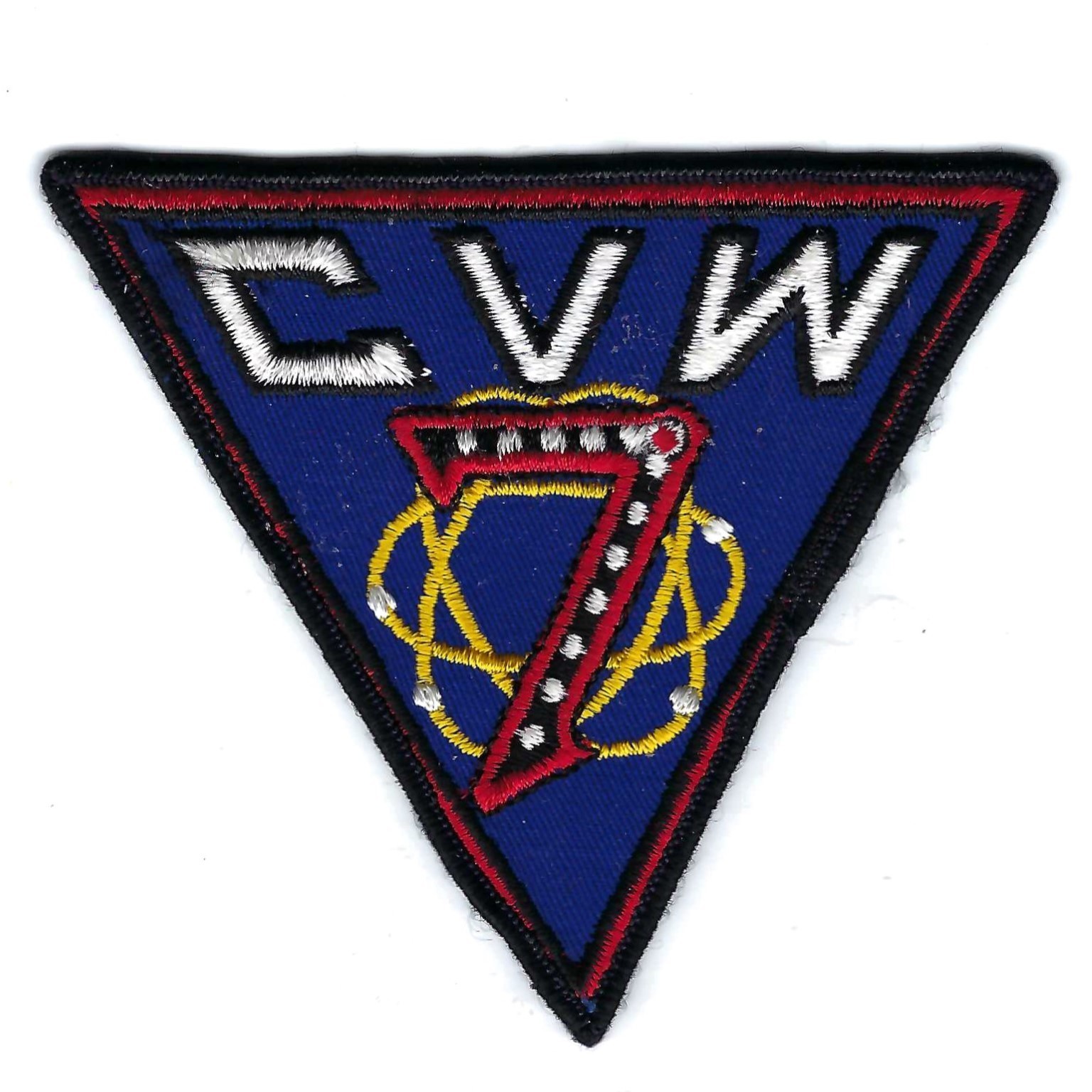 ORIGINAL 70's-80's CVW-7  (SCHIFFLI MADE) patch