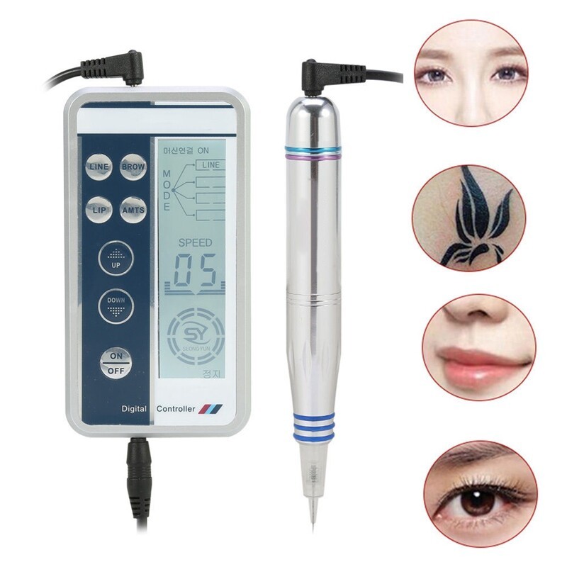 Professional Permanent Makeup Tattoo Pen Machine Eyebrow Lip Liner Microblading