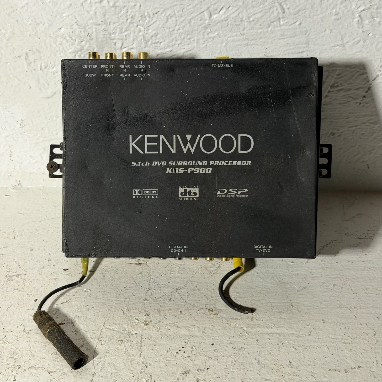 Kenwood KDS-P900 Add-On 5.1 CH DVD Surround Processor Used