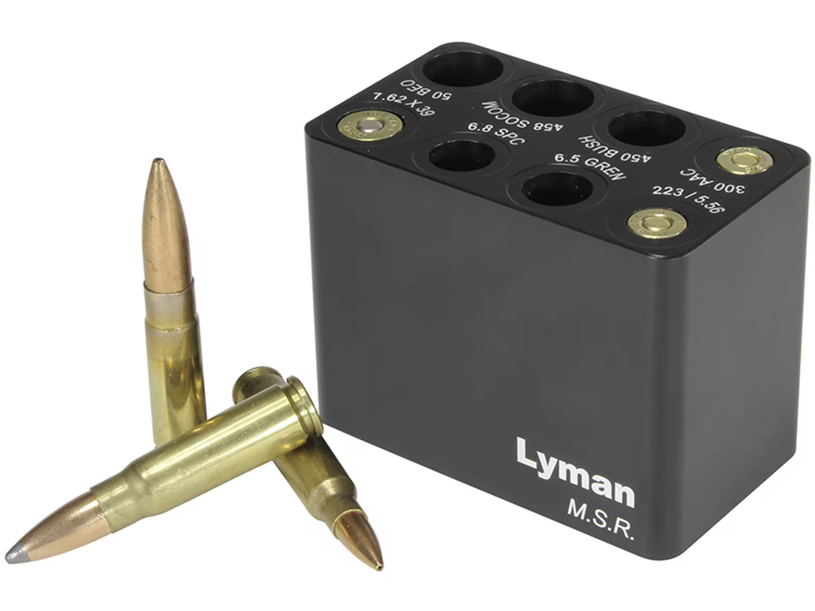 Lyman MSR Multi-Caliber Ammo Checker Cartridge Gauge 223 Remington, 6.5 Grendel,