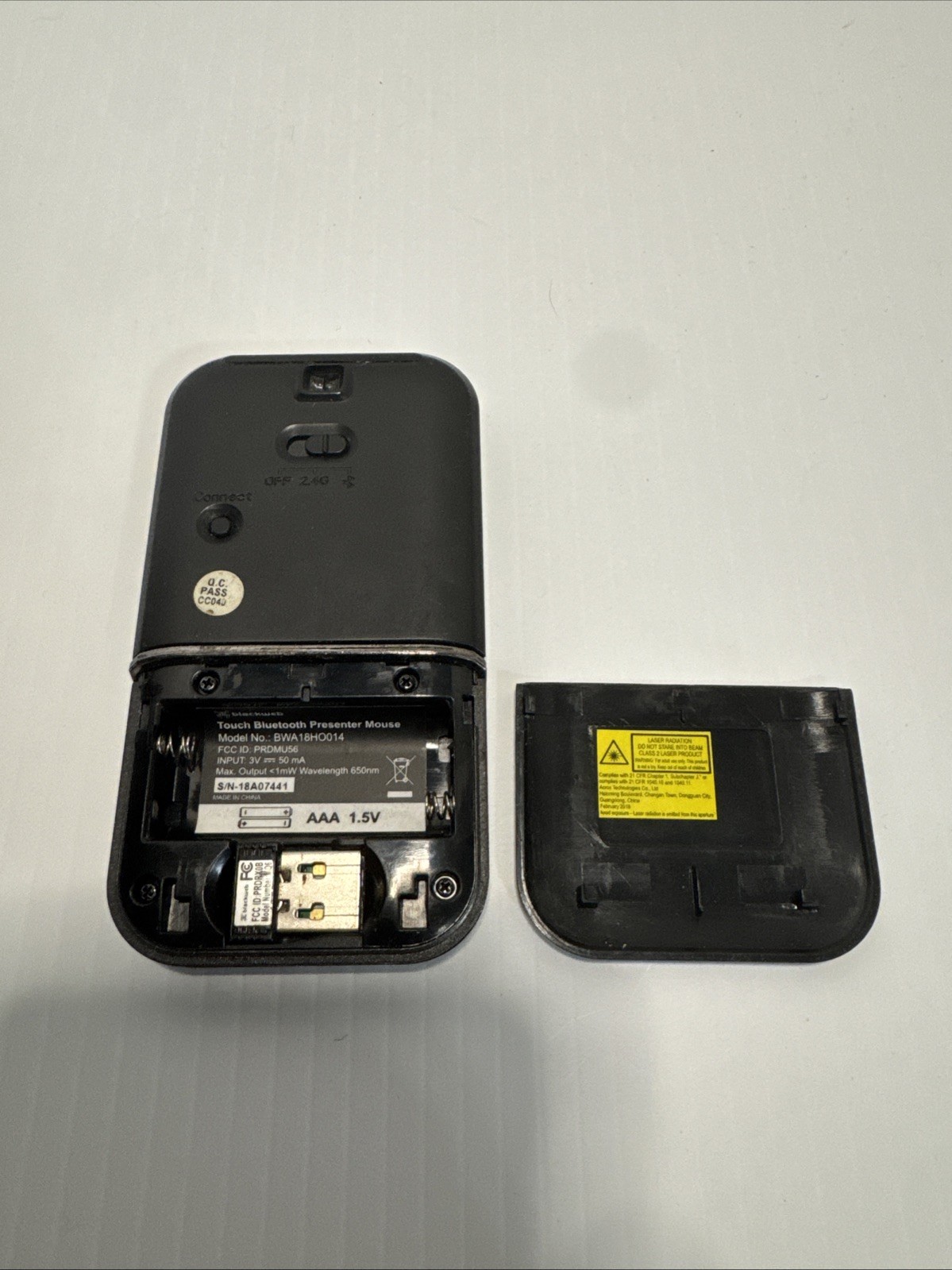 Blackweb Wireless Bluetooth Touch Mouse Laser