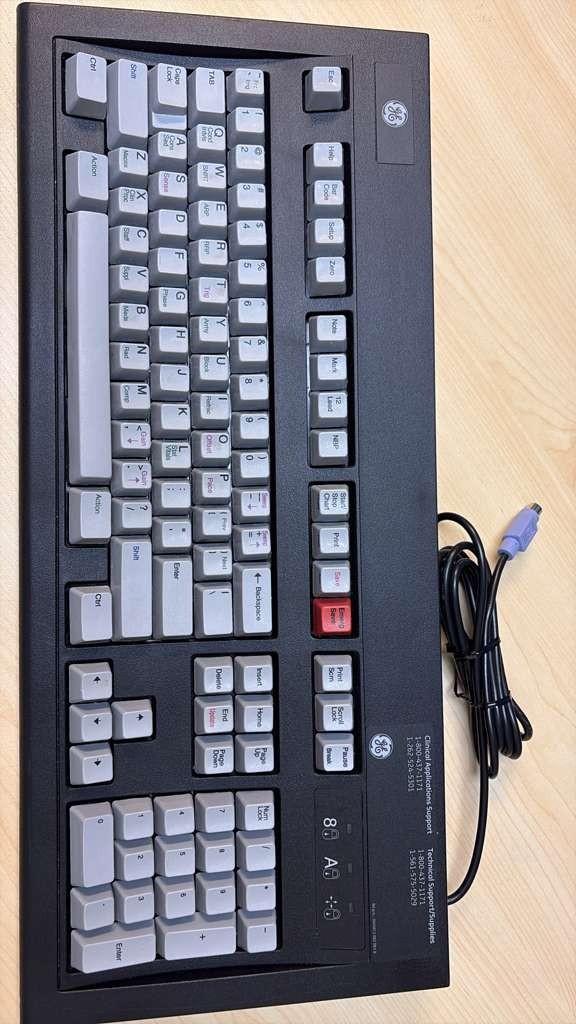 GE REF 2054858-002, UNICOMP MEDICAL KEYBOARD