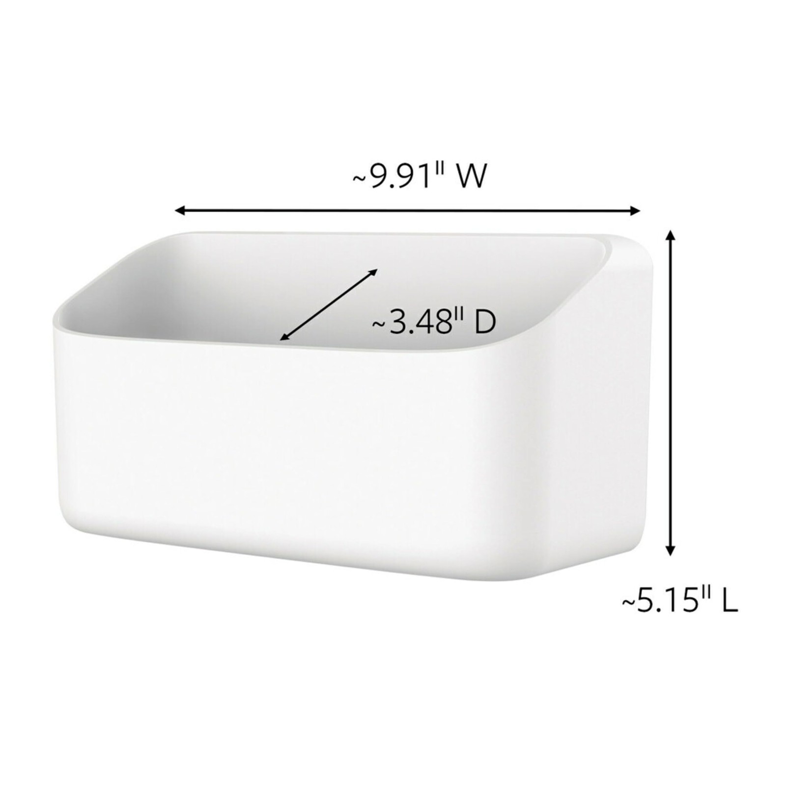 Organizing Caddy, 1 Caddy, 4 Large Strips