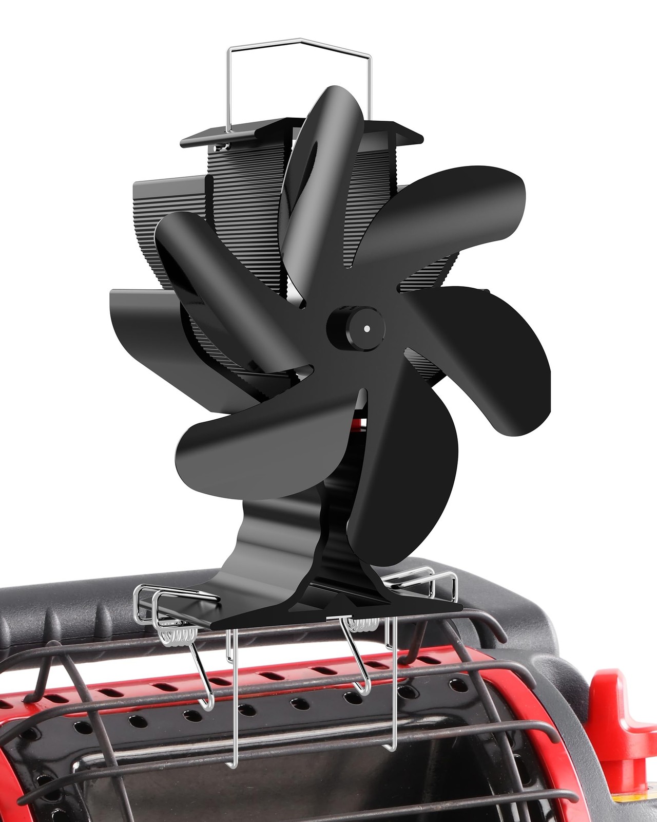 HIDALIFE Wood Stove Fan, Fireplace Heat Powered Fan with Bracket Compatible f...