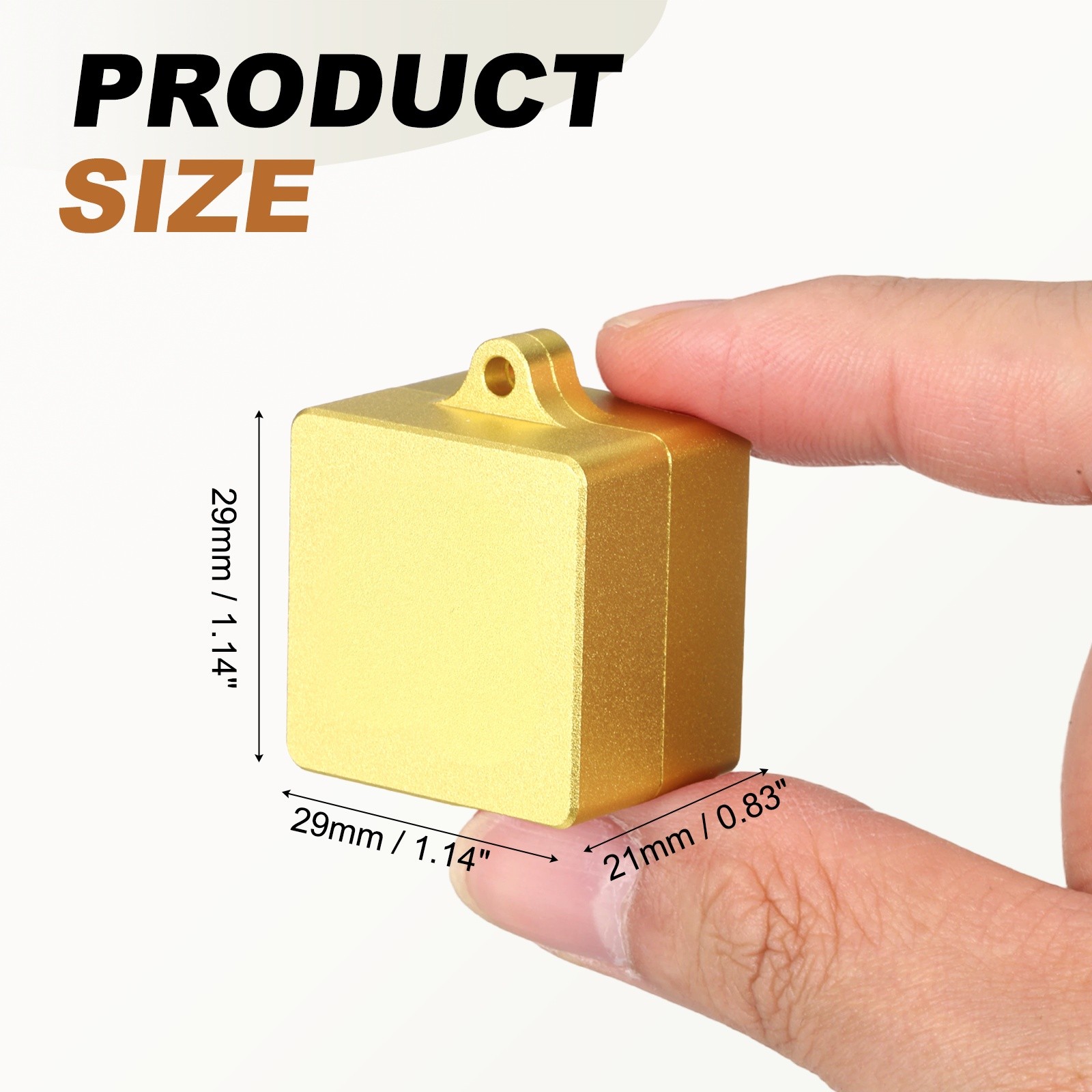 2 in 1 Switch Opener Aluminum Keyboard Switch Opener Magnet with String Gold