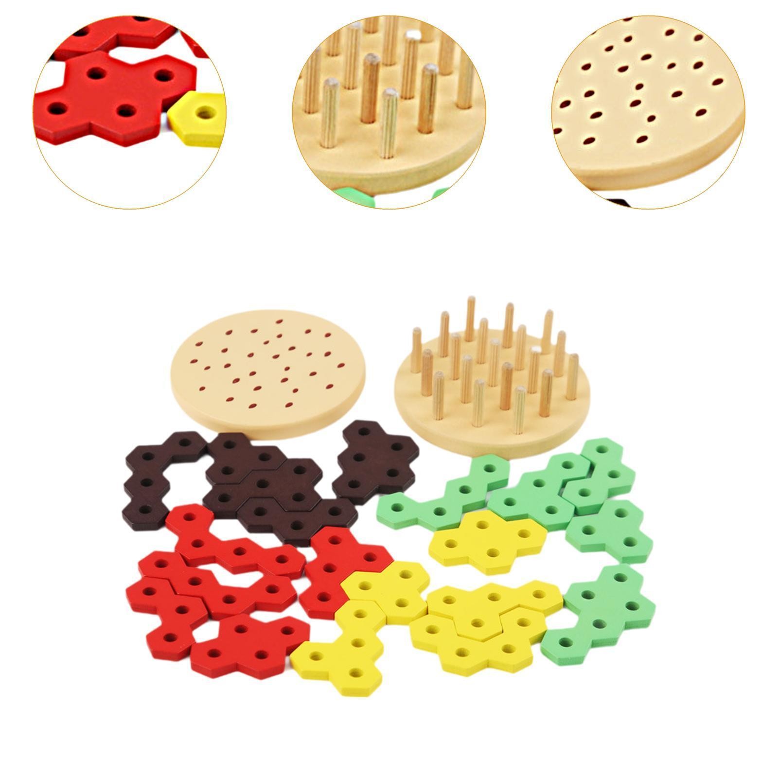 3D Puzzle Gift Set Learning Activities Shape Matching Puzzle
