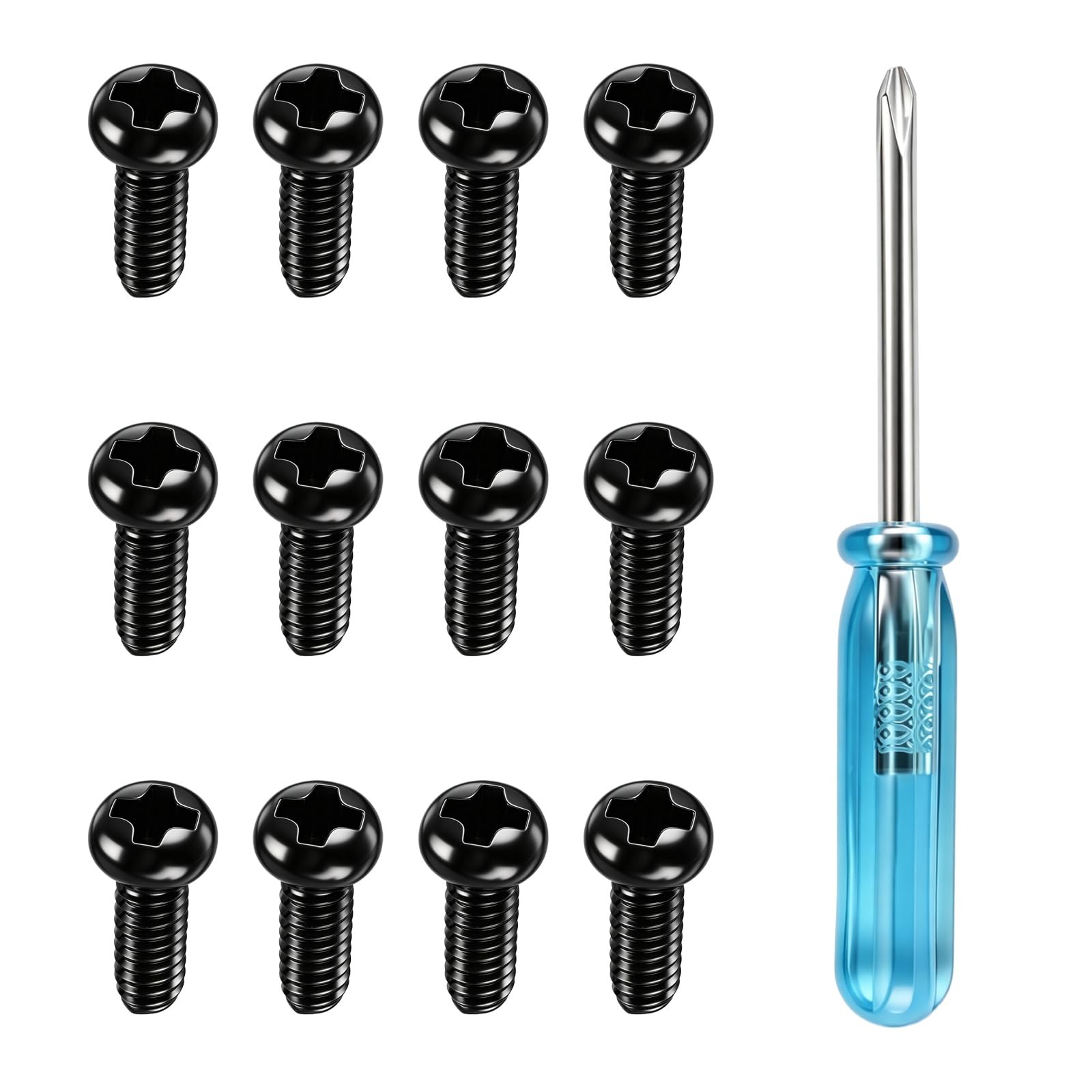 12PCS M2*5 Car Key Fob Screws Replacement OEM#35116-SDA-A11,Stainless Steel K...
