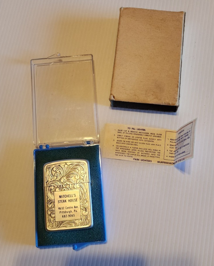 Mitchell's Steak House Pittsburgh - Lighter By PARK Lighter with Display Case