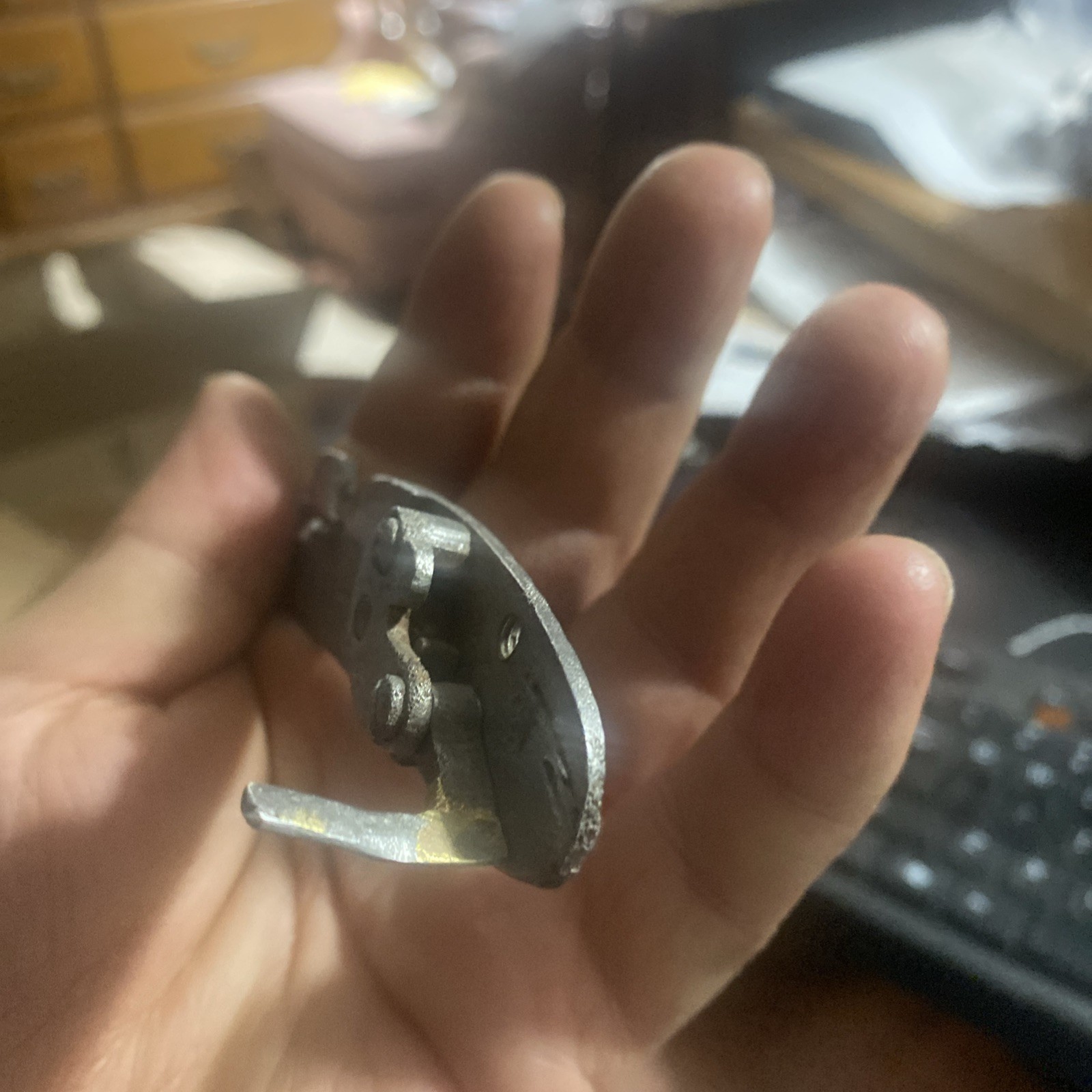 ANTIQUE MUZZLELOADER GUN LOCK Parts