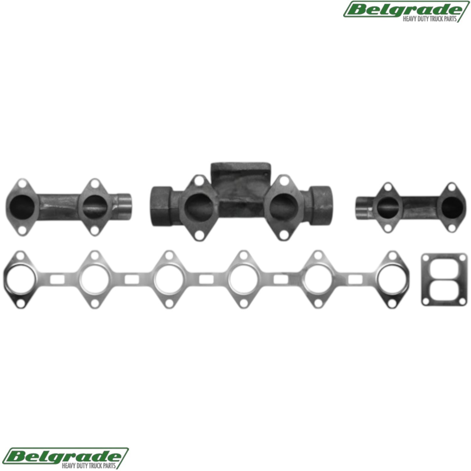562.UM55106K Exhaust Manifold Kit IHC DT466 - 1814149C1 1814149C2 1818561C3